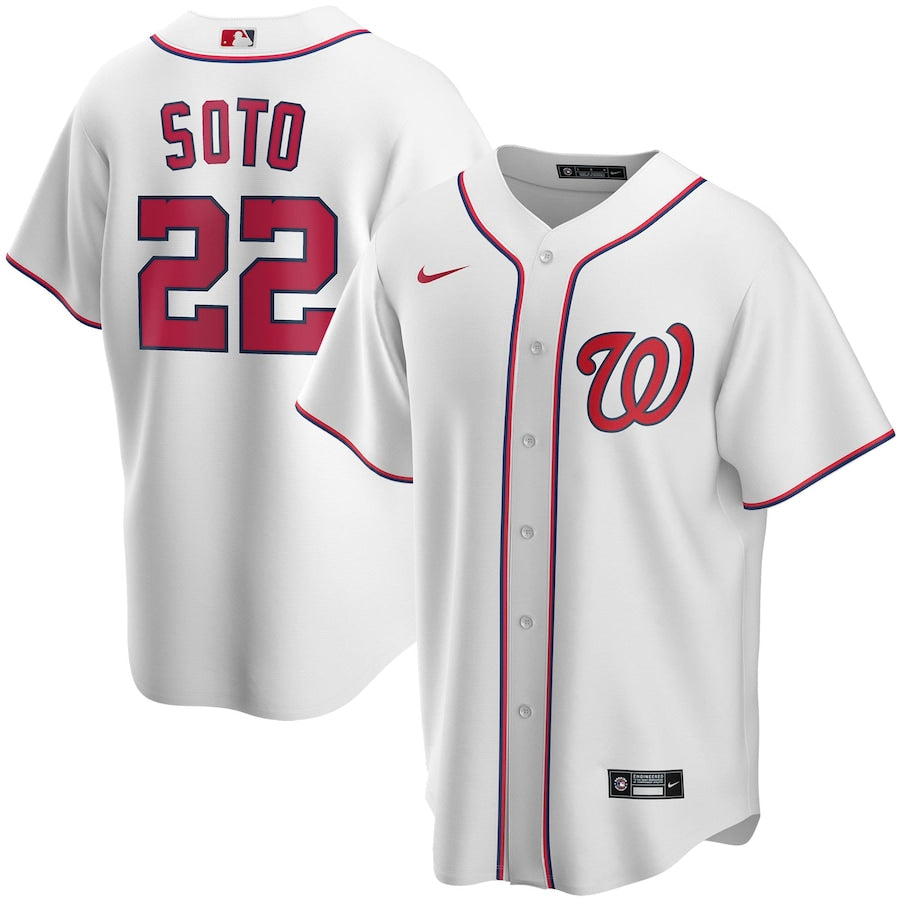 Washington Nationals Player Name Jersey.