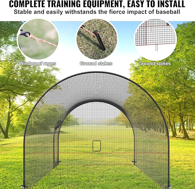 Baseball batting cage