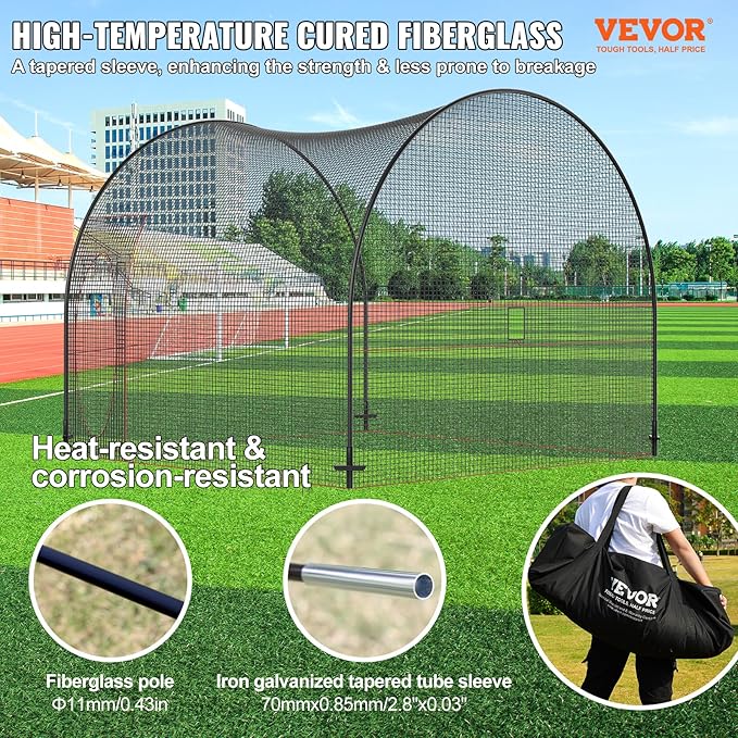 Baseball batting cage