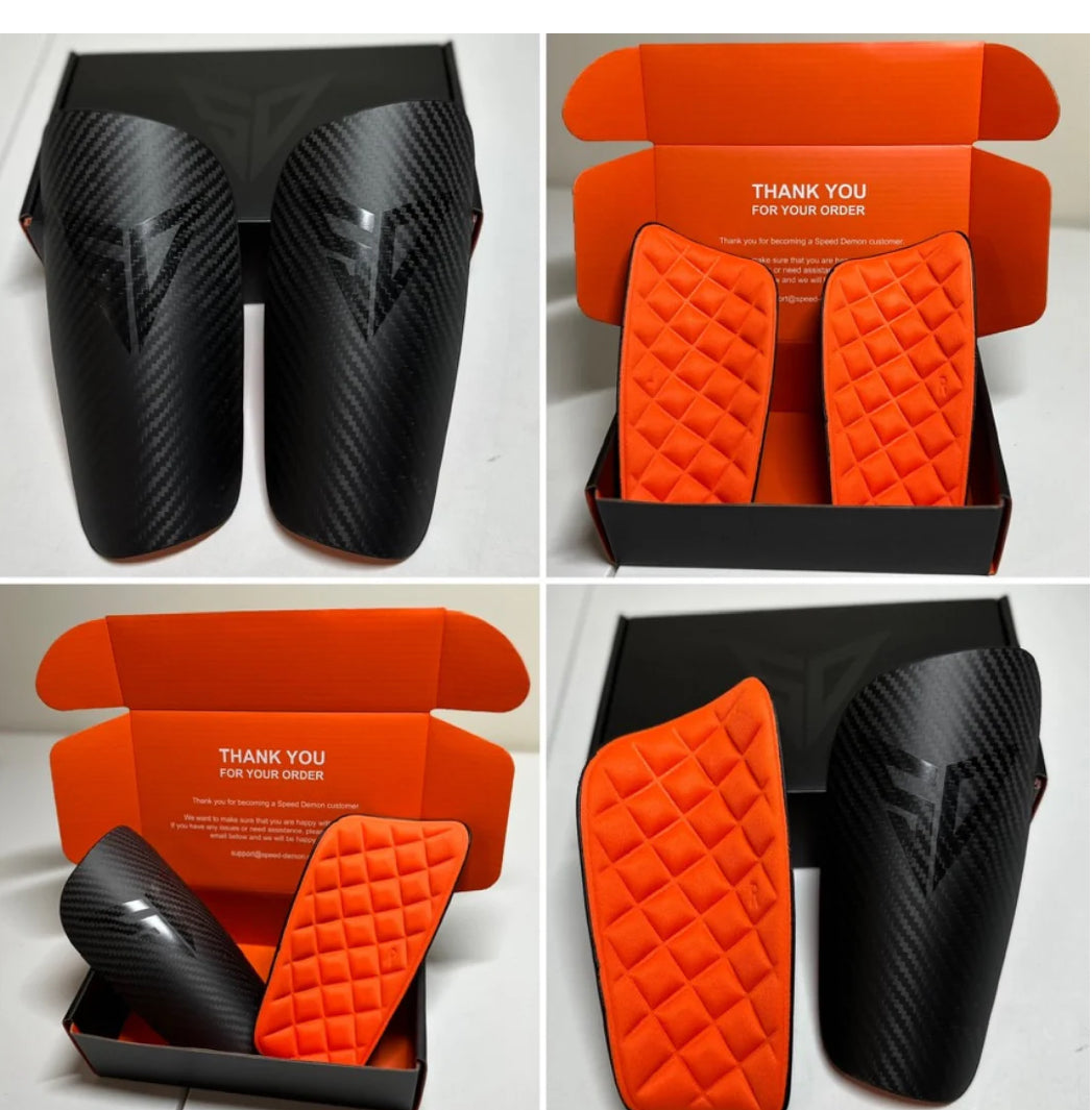 Speed Demon® V3 Carbon Fiber Shin Guards