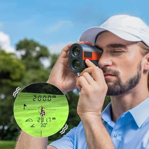 Mileseey GPF12 Golf Rangefinder with Magnetic Strip.