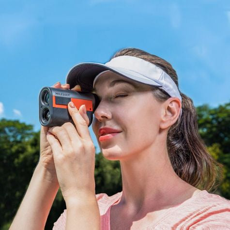 Mileseey GPF12 Golf Rangefinder with Magnetic Strip.