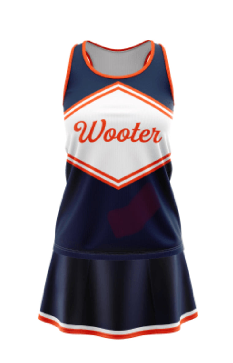 Cheerleading uniforms