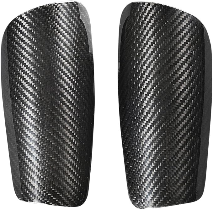 Carbon Fiber Soccer Shin Guards with Shin Pad Holders