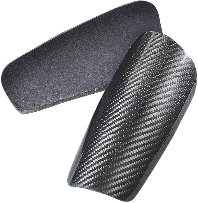 Carbon Fiber Soccer Shin Guards with Shin Pad Holders