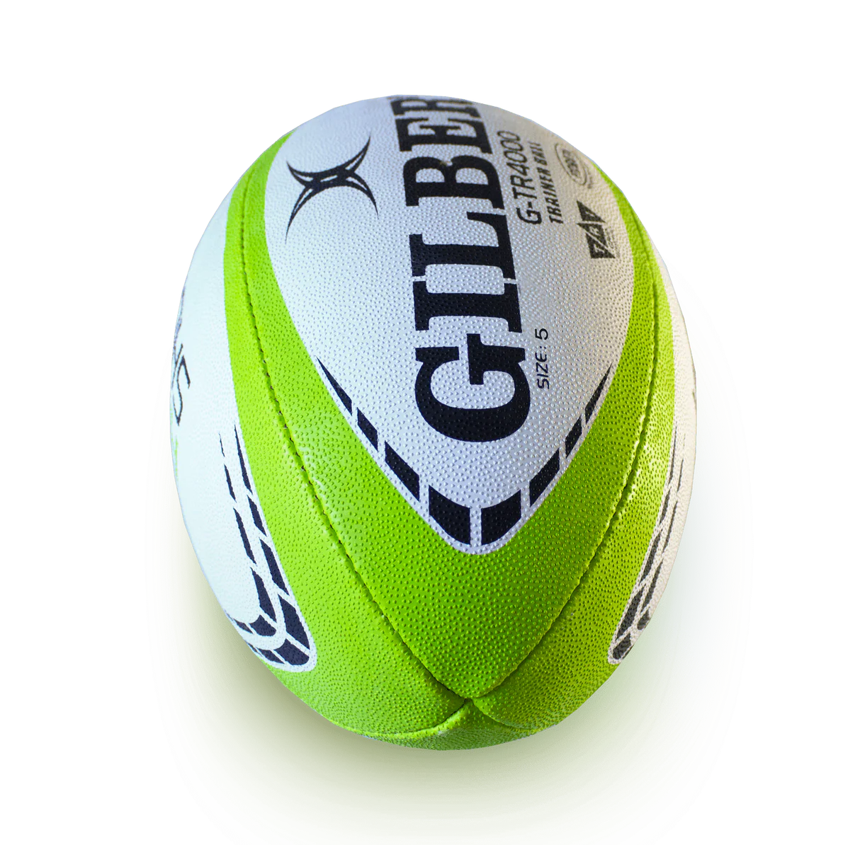 Gilbert WRS G-TR4000 Rugby Training Ball Size 5 Set of 3 + Kicking Tee
