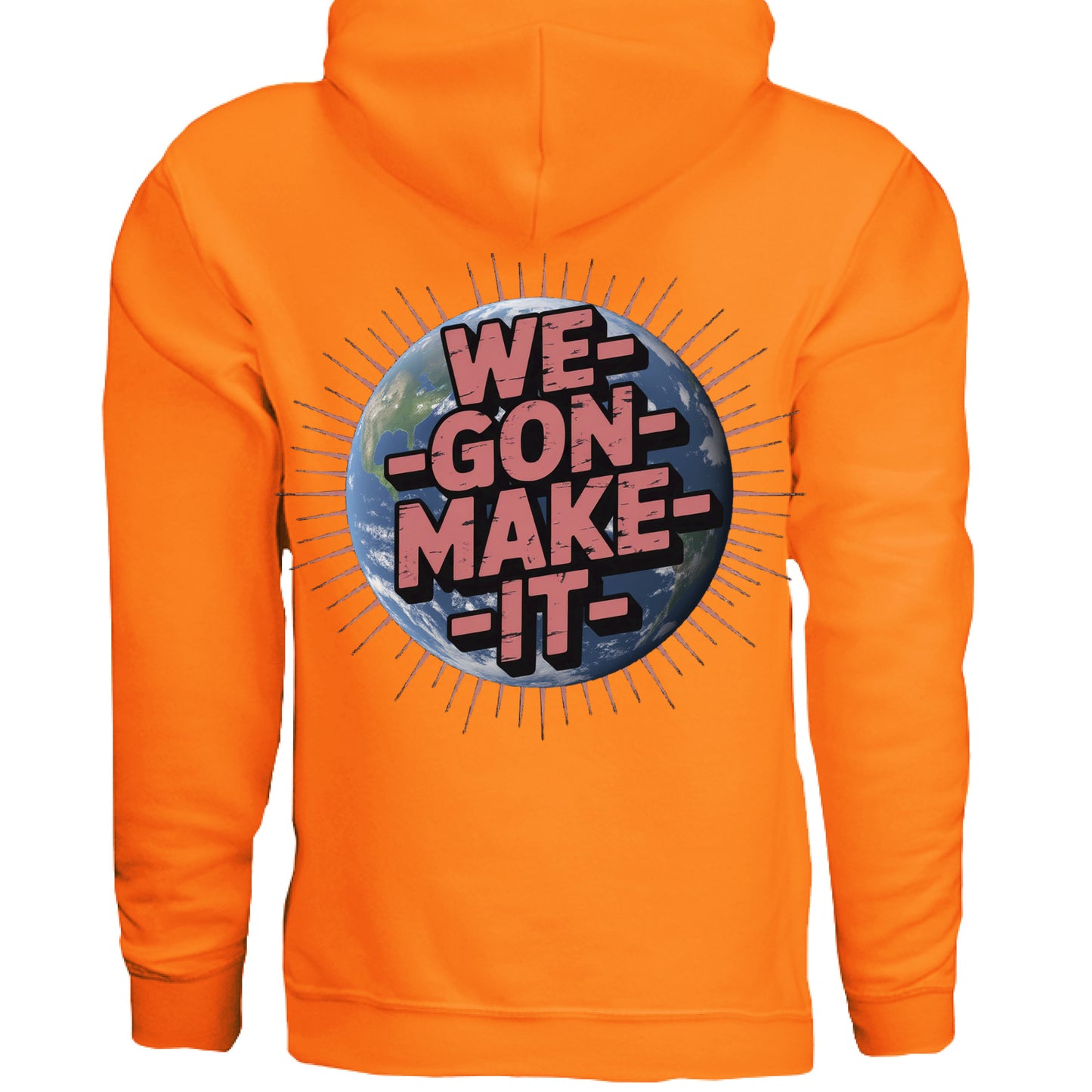 SAFETY ORANGE - BACK