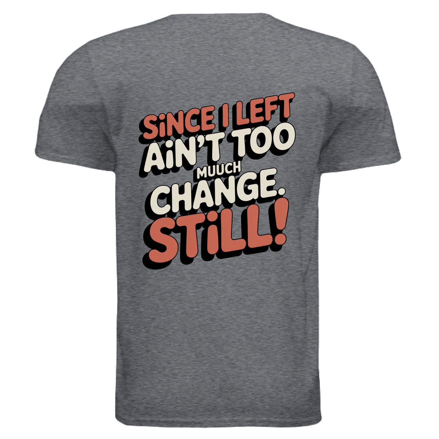 Dark Heather Grey - BACK