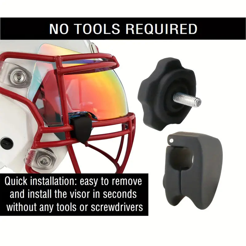 Football Helmet Visor.