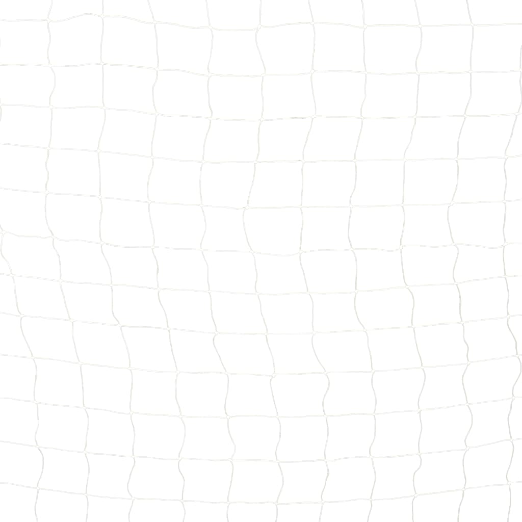 vidaXL Soccer Goal Training Soccer Net Practice Net Metal Black and White-5