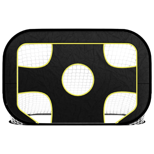 vidaXL Football Goal Net with Target 47.2"x31.5"x31.5" Polyester-1