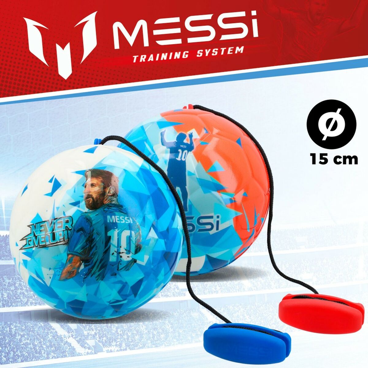Futbolas Messi Training System Virvė Mokymai Poliuretanas (4 vnt.)-1