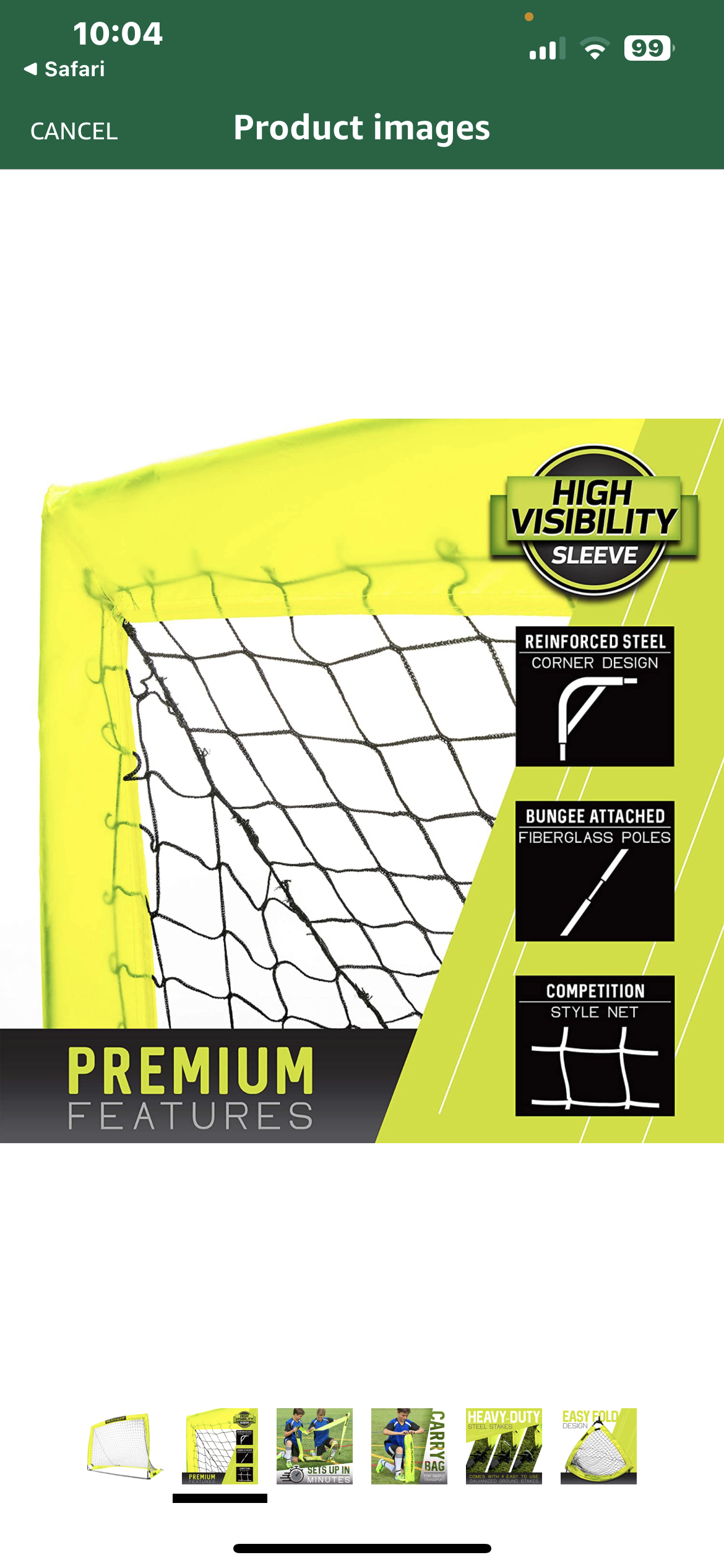 Portable Soccer Goal