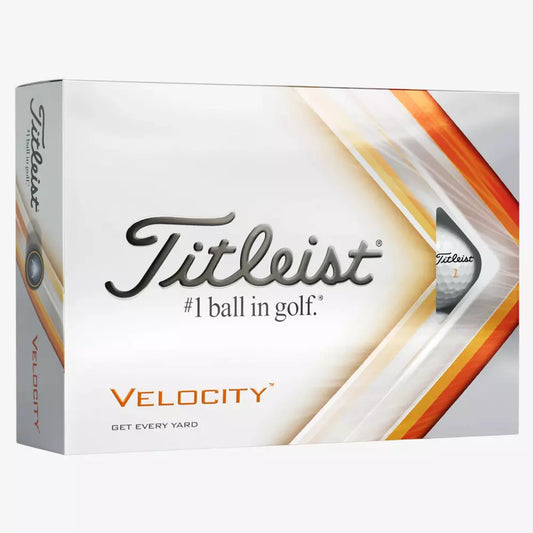 Titleist Velocity Golf Balls, 12 Pack