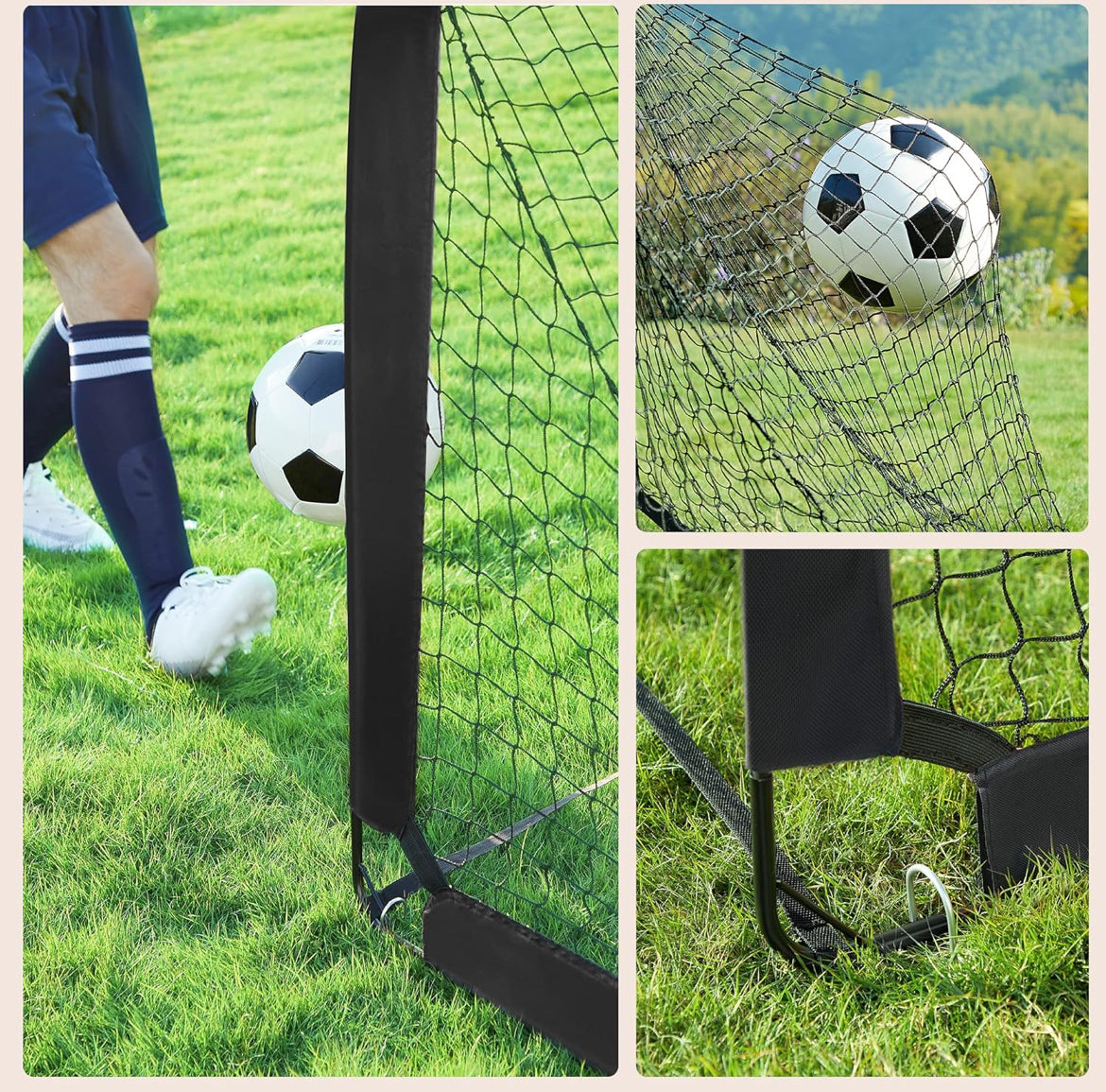 Portable Soccer Goal (set of 2)