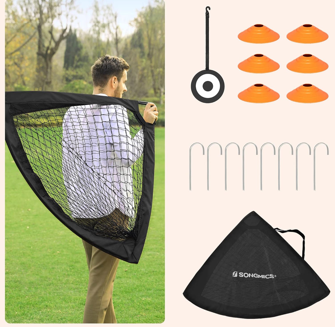 Portable Soccer Goal (set of 2)
