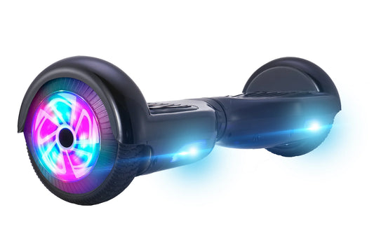GlareWheel -Hoverboard with Lights and Bluetooth Speaker