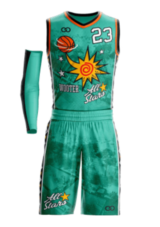 Basketball uniforms