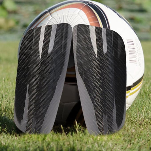 Carbon Fiber Soccer Shin Guards with Shin Pad Holders