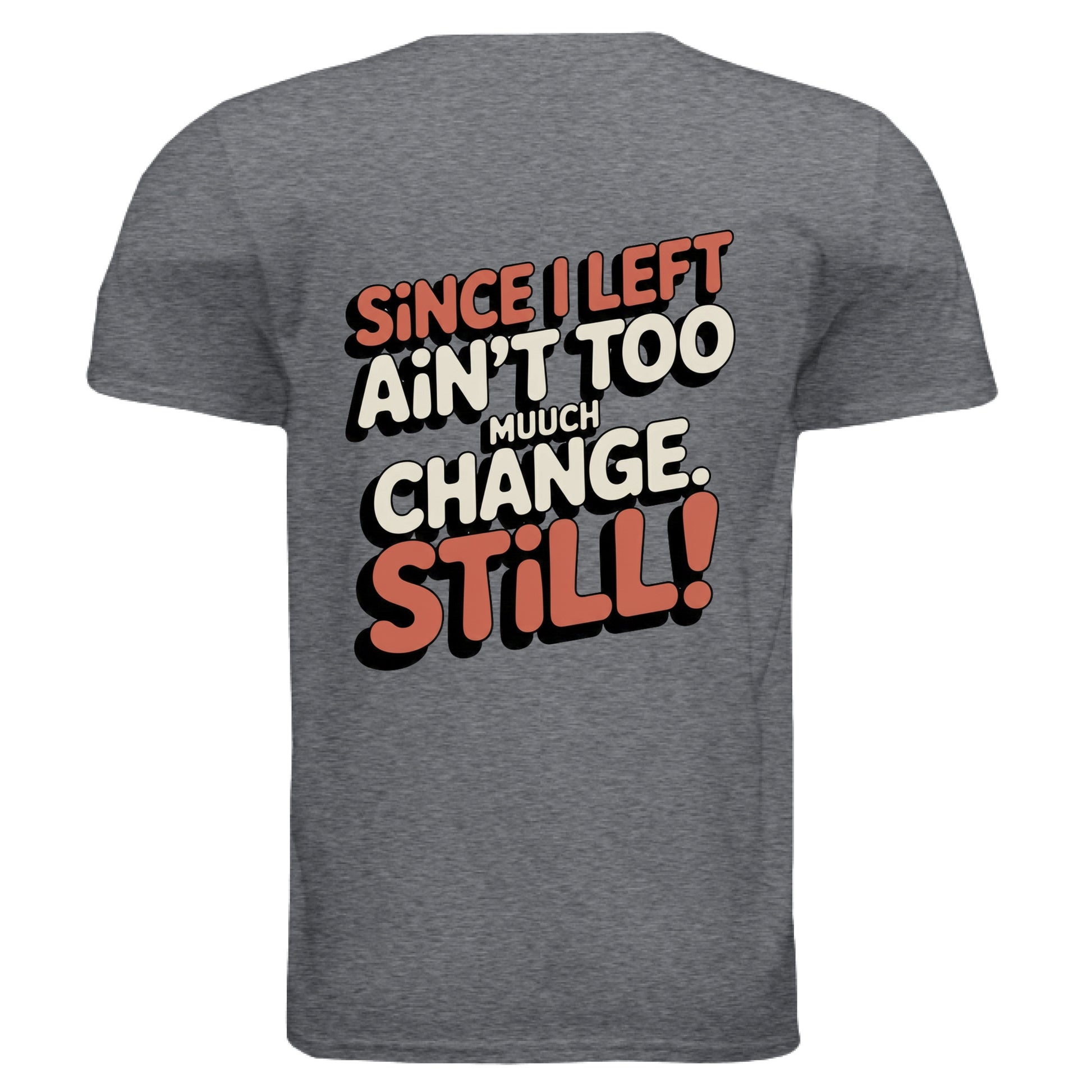 Dark Heather Grey - BACK