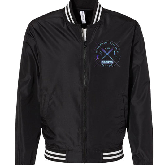 Black/ White Stripe - FRONT