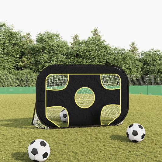 vidaXL Football Goal Net with Target 47.2"x31.5"x31.5" Polyester-0