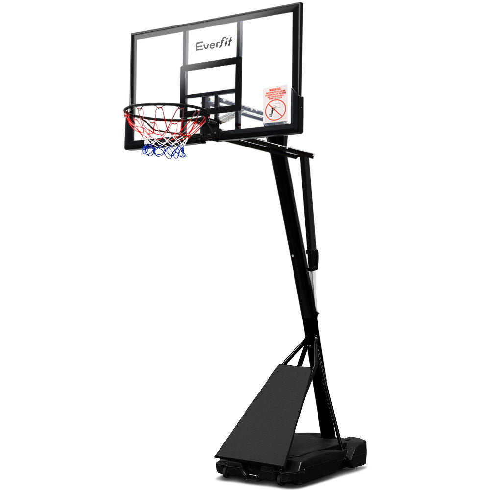 Pro Portable Basketball Stand System Ring Hoop Net Height Adjustable 3.05M-0