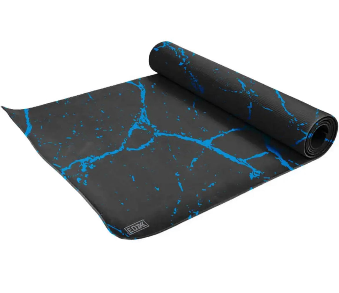 Endurance 4 Piece Marble Blue Yoga Kit